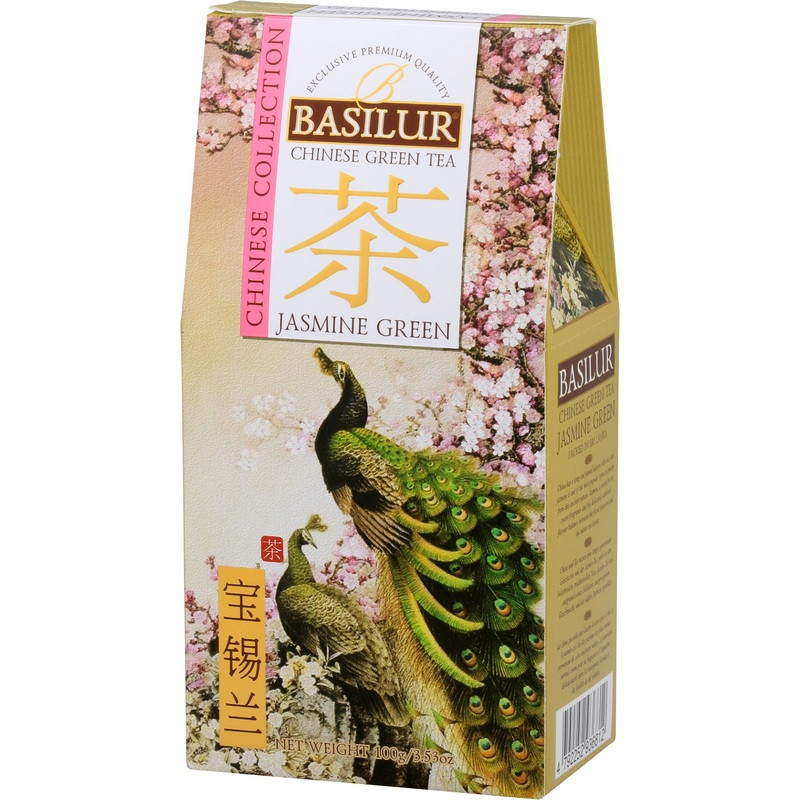 Чай Basilur Китайский чай зеленый с жасмином, 100 г