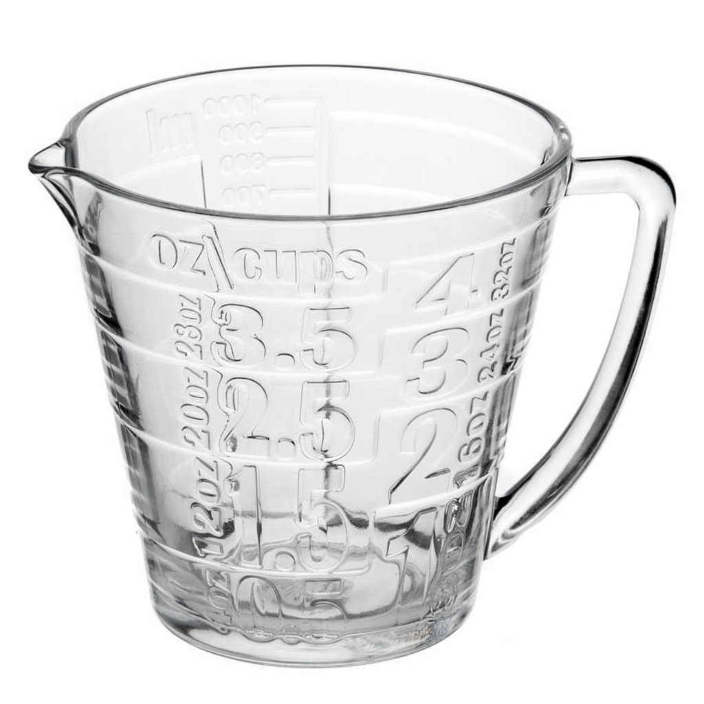 Кружка мерная стеклянная 1,155л, 18х14х14см, Pasabahce "Basic"