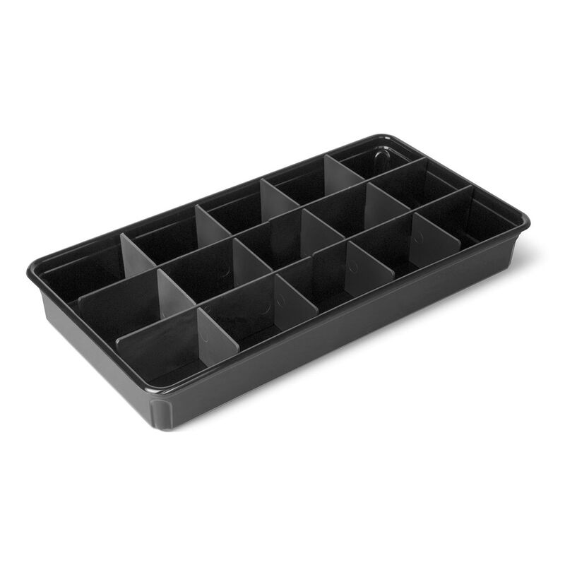 Набор для рассады пластмассовый Пианто 41x21,1x5,8см, с перегородками, 15 ячеек, с поддоном (Россия)