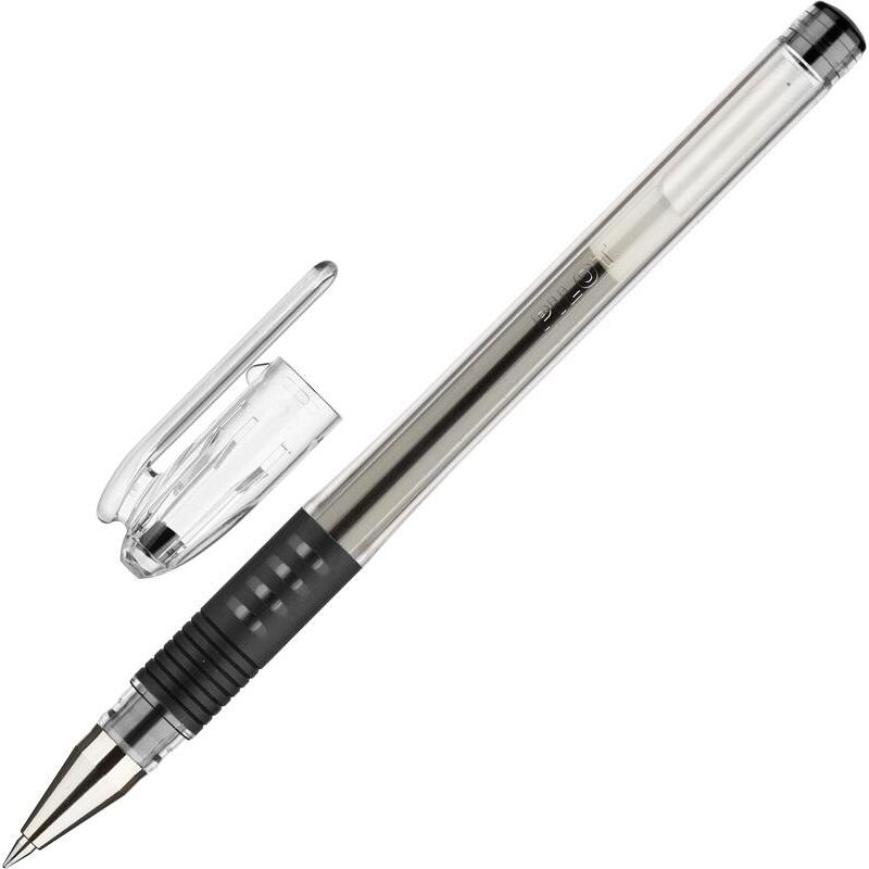 Ручка гелевая Pilot  G-1 GRIP  с упором (черная) 0,3 мм. 12шт/уп!