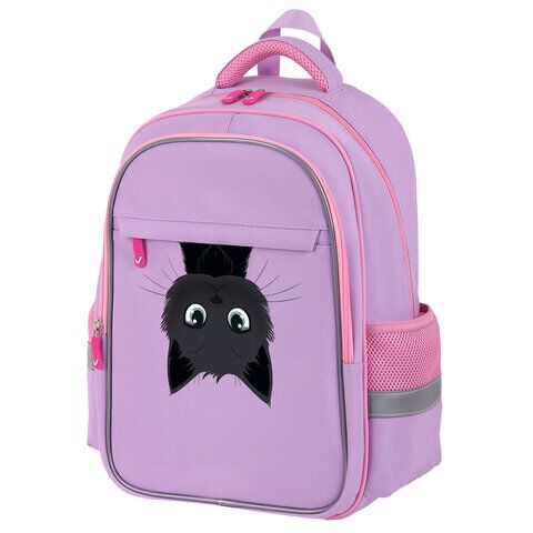 Рюкзак BRAUBERG FAVOUR, 2 отделения, 3 кармана, "Hide and seek", 40х29х15 см,