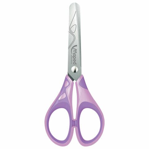 Ножницы 130мм MAPED Essentials Soft, закругленные, цвет ассорти, 464411