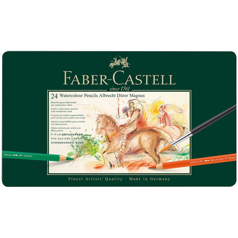 Карандаши акварельн. 24цв художественные Faber-Castell Albrecht D?rer Magnus