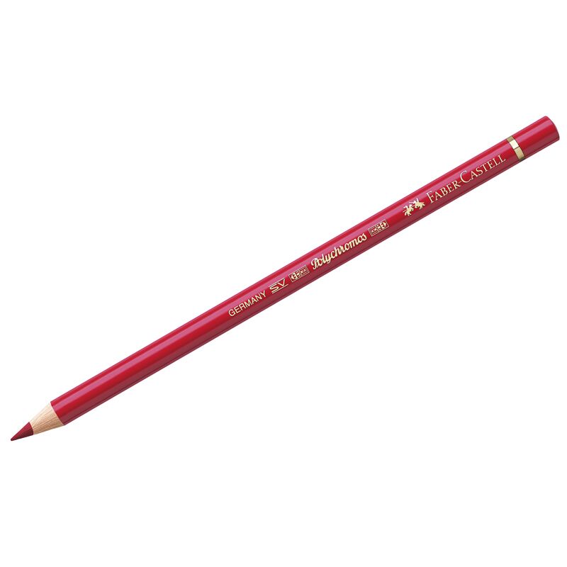 Карандаш художественный Faber-Castell Polychromos, цвет 126 карминовый