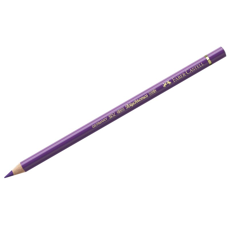 Карандаш художественный Faber-Castell Polychromos, цвет 160 марганцево-фиолетовый