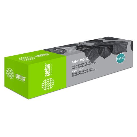 Тонер-картридж CACTUS (CS-R1230D) для RICOH Aficio 2015/2018/2018D, ресурс 9000 стр.