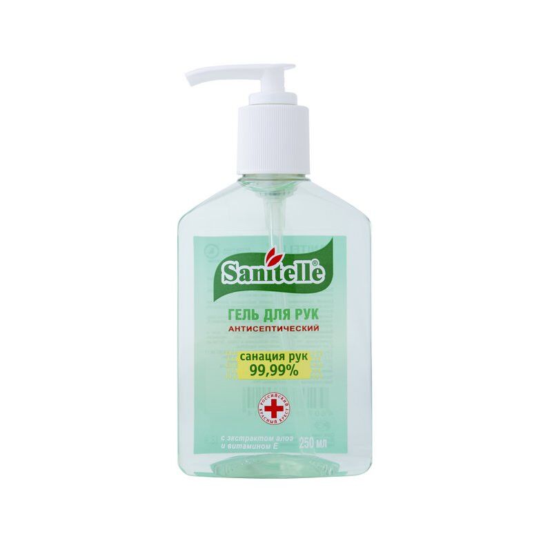 Профхим антисептик кожный для дезинф рук с Алоэ Sanitelle/САНИТЕЛЬ, 0,25л_доз