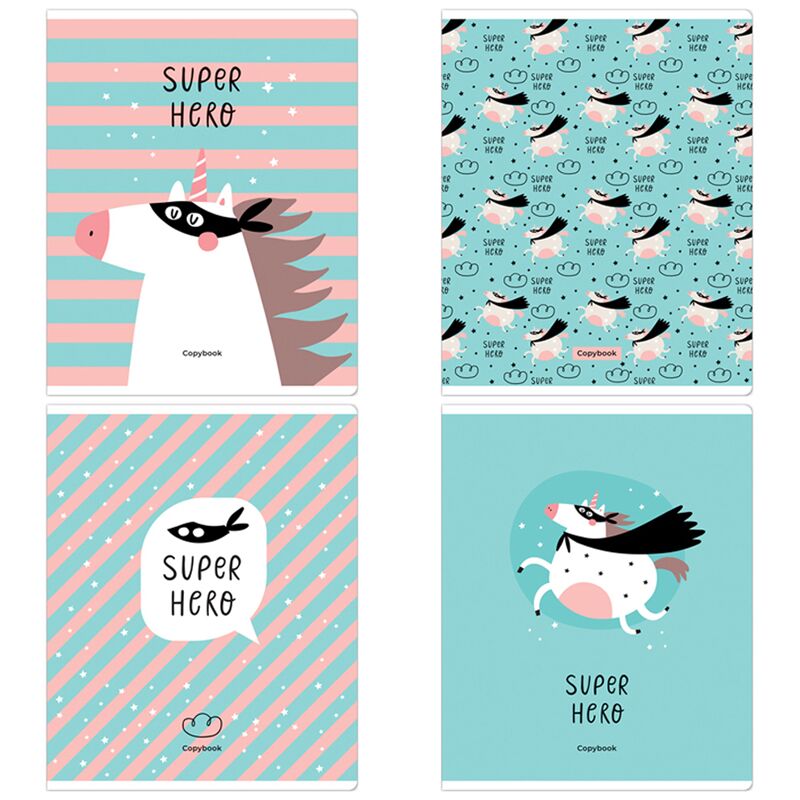 Тетрадь 40л., А5, линия ArtSpace Рисунки. Super hero