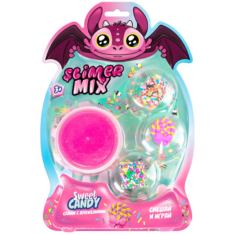 Слайм Slimer Sweet Candy, 180г