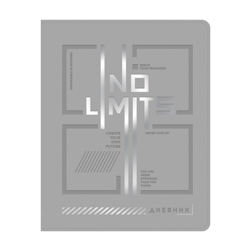 Дневник 1-11 кл. 48л. ЛАЙТ ArtSpace No lmits, иск. кожа, тиснение фольгой, ляссе