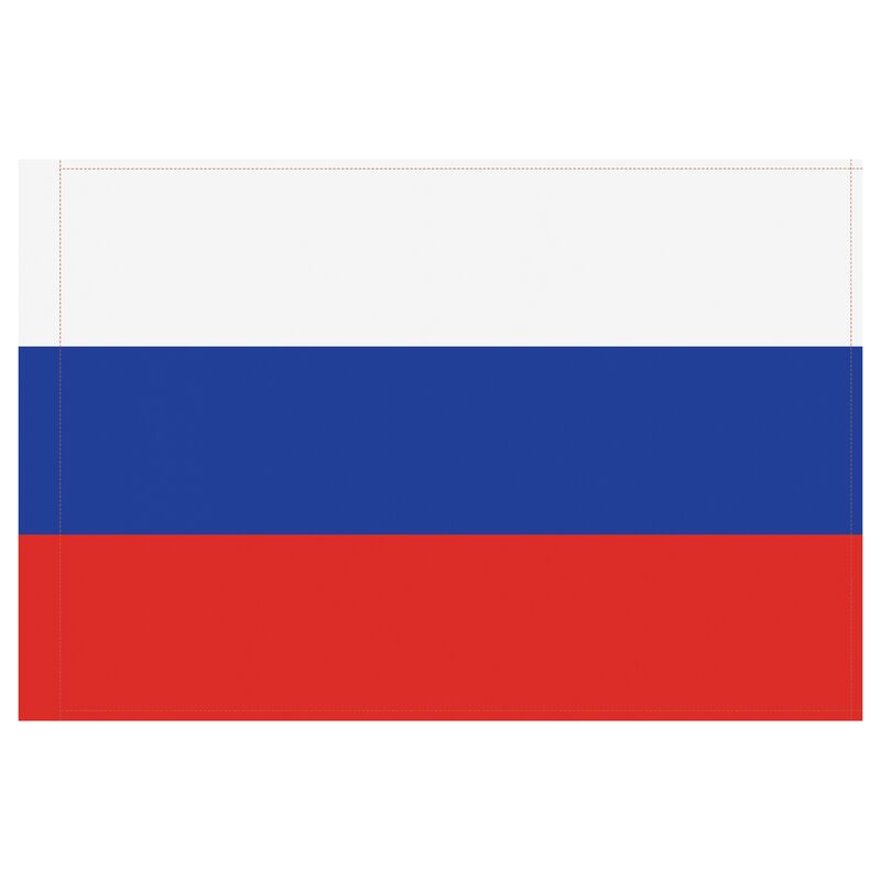 Флаг РФ 90*135см, пакет с европодвесом