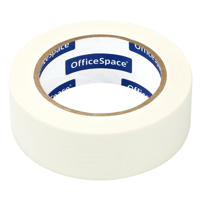 Клейкая лента бумажная (малярная) 38мм*50м OfficeSpace