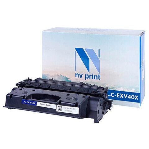 Тонер NV PRINT (NV-CEXV40) для CANON iR1133/ iR1133A/ iR1133IF, ресурс 6000 страниц, NV-CEXV40X