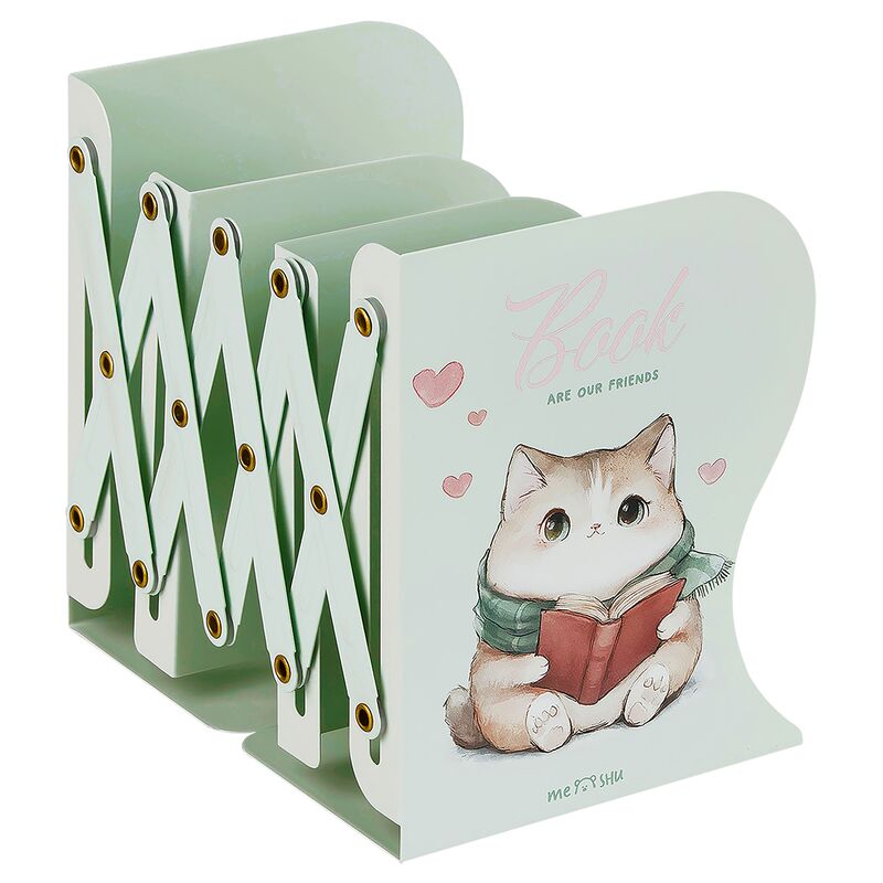 Подставка для книг MESHU "Dear Friend" метал. 3отд раздвижная