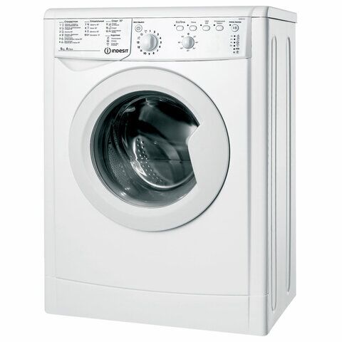Стиральная машина INDESIT IWSB 5105, 1000 об/мин, 5 кг, фронтальная загрузка, 16 программ, белая