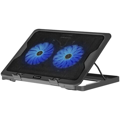 Подставка для ноутбука DEFENDER NS-503, 17, 2 USB, 2 вентилятора, 29503