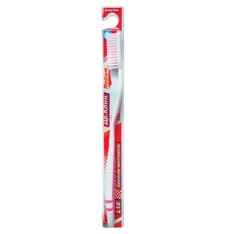 Зубная щетка DR.CLEAN (Доктор Клин) L18, средняя