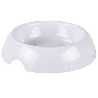 Миска для кормления животных пластмассовая 0,2л, д14см, h3,5см (Россия)