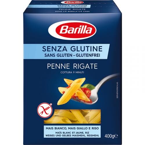 Макаронные изделия Barilla Penne Rigate Пенне Ригате, без глютена, 400 г