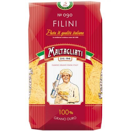 Макаронные изделия Maltagliati 090 Filini Вермишель-паутинка, 450 г