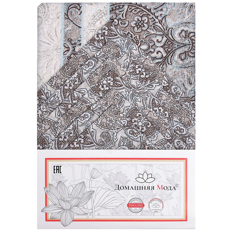 "Москвичка К" Комплект столовый 7пр: скатерть 180х150см, салфетка сервировочная 45х45см - 6шт, хлопок "Премиум" 186г/м2,  (Россия)