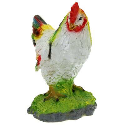 Скульптура-фигура для сада из полистоуна "Курица новая" 27х32см (Россия)