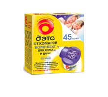 Фумигатор + жидкость ДЭТА Insecto 45 ночей  /16