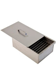 Коптильня 1-ярусная 35*25*10см ГУРМАН-1 сталь 0,6мм