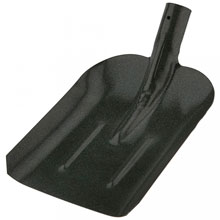 Лопата совковая, ребра жесткости, покрытая порошком, без черенка (Россия)