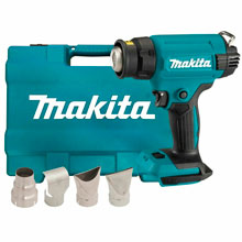 Термовоздуходувка аккумуляторная MAKITA DHG181ZK (BL-Motor,18В/LXT,150-550градус,кейс+насадки)
