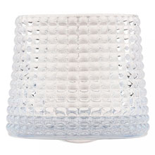 Стакан стеклянный "Баланс" 190мл, д6,8см, h7,4см, квадраты, вращающийся, набор 6шт, в коробке, "Дели Гласс (Deli Glass)"