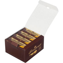 Шоколад порционный Бабаевский темный 54.7% с шоколадной начинкой (20 штук по 50 г)