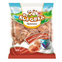 Пряники Рот Фронт Коровка со вкусом вареной сгущенки, 300г