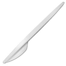 Нож одноразовый 165 мм, бел., ПС, 100 шт/упак Нож одноразовый 165 мм, бел., ПС, 100 шт/упак