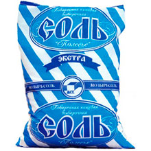 Соль Полесье экстра (20 штук по 1 кг)