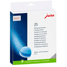 Таблетки JURA - 3-х фазовые очищающие, 25 шт./уп (25045)