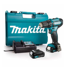 Аккумуляторная дрель-шуруповерт MAKITA DF333DWAE (12В,2*2.0Ач/CXT,10мм,30Нм,кейс)