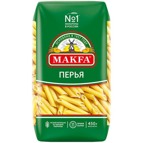 Макаронные изделия Makfa перья любительские, 450 г