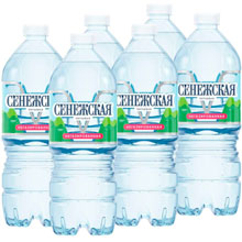 Вода питьевая Сенежская негазированная 1 л