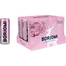 Напиток Боржоми Flavored Water газированный вишня-гранат 0.33 л