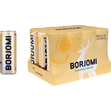Напиток газированный Боржоми Flavored Water цитрус-имбирь 0.33 л
