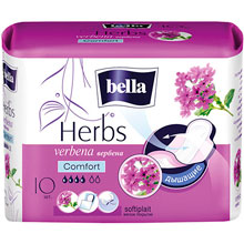 Прокладки гигиенические Bella Herbs Comfort c экстрактом вербены, 10 шт.