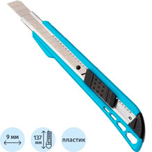 Нож универсальный Topfort 9 мм пластиковый мет направл