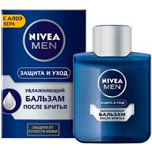 Бальзам после бритья Nivea Men Защита и уход, увлажняющий, 100 мл