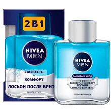 Лосьон после бритья Nivea Men Защита и уход 2 в 1, 100 мл