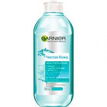 Вода мицеллярная Garnier Чистая кожа для лица, глаз и губ, 400 мл