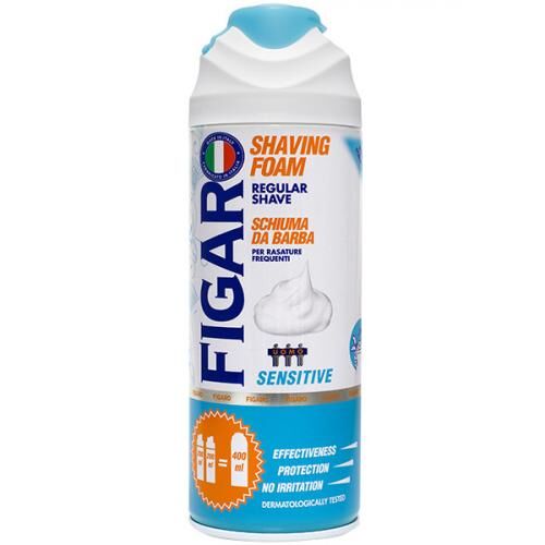 Пена для бритья Figaro Sensitive, 400 м
