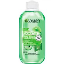 Гель-пенка Garnier Основной уход для умывания с водой для нормальной и смешанной кожи, 200 мл