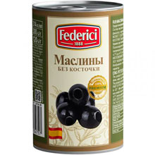 Маслины Federici без косточки, 300 г