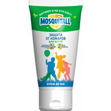 Крем Mosquitall Нежная защита для детей от комаров, 40 мл